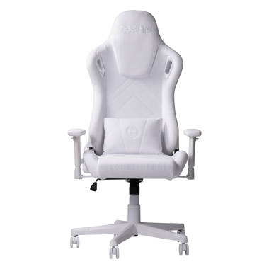 Gaming chair grey online and white